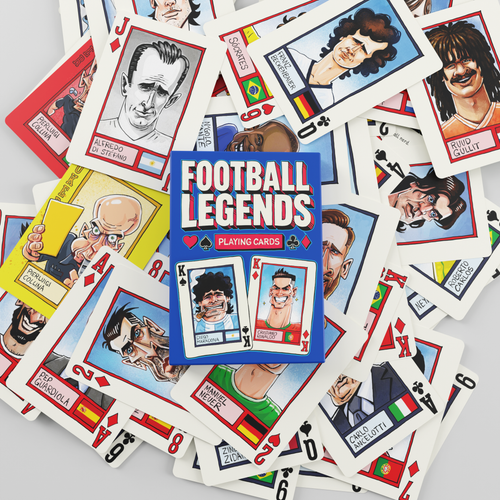 Football Legends Playing Cards